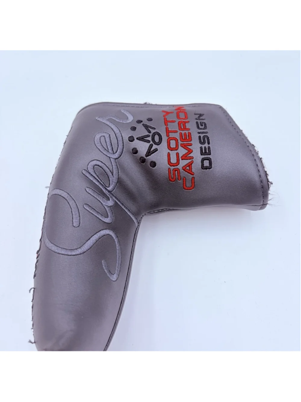 Titleist Scotty Cameron “Fine Milled Putters” Super - Putter Headcover Gray